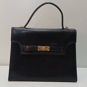 Cristian Genuine Leather Handbag / Made in Italy / Vintage Cristian Handbag